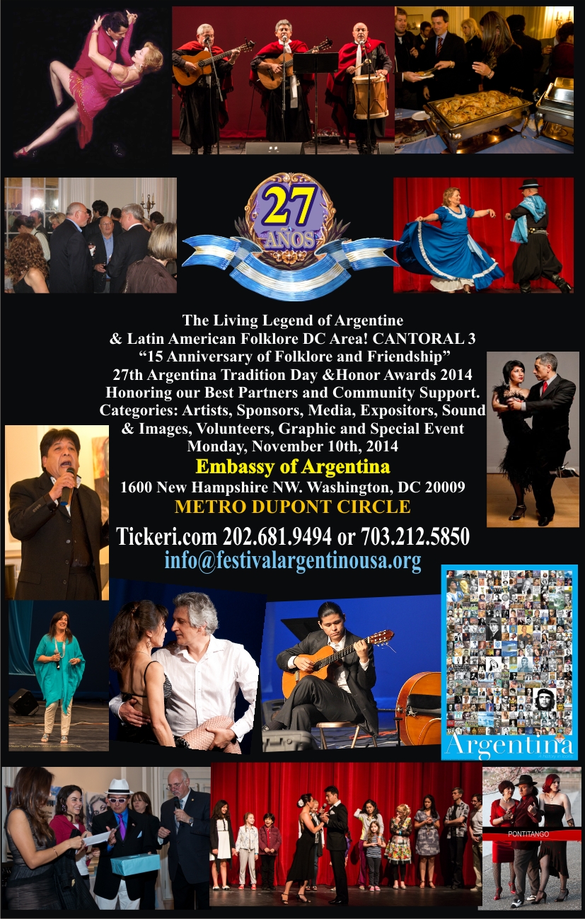 27th Argentina Heritage Tradition & Festival Honor 2014 in DC